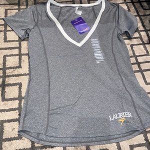 Laurier Women’s Athletic V-Neck T-shirt BRAND NEW